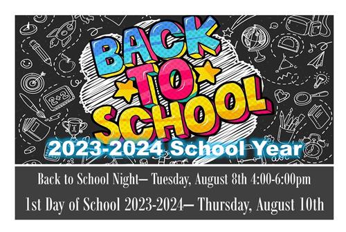  Back to school 2023-24